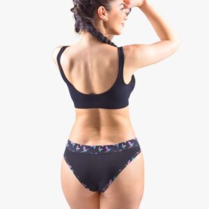 tlac Disco XVII 16174P  - černá fialová 34/36