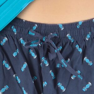 tlac Pyžama 2023 79150P  - tyrkysová lékořice XXL