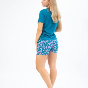 tlac Pyžama 2022 19146P  - petrolejová lila M