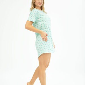 tlac Pyžama 2022 19138P  - aqua akvamarín L