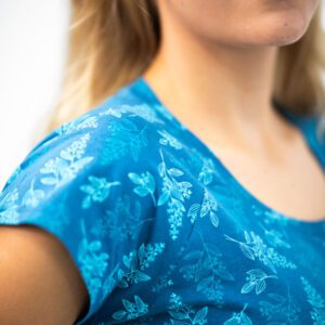 tlac Pyžama 2022 19130P  - petrolejová dunaj L