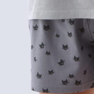 tlac Pyžama 2021 29006P  - šedá černá 140/146