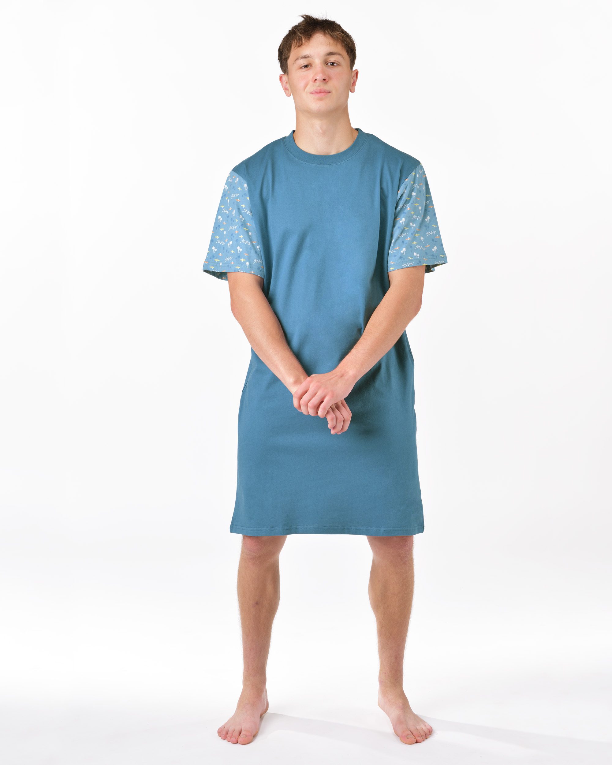 Nočná košela, krátky rukáv